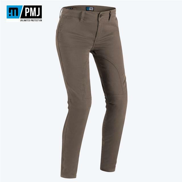 PANTALONI DONNA MOTO ESTIVI PROMOJEANS SANTIAGO CON PROTEZIONI BEIGE