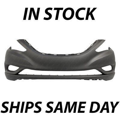 #ad NEW Primered Front Bumper Cover Fascia for 2011 2012 2013 Hyundai Sonata 11 13 $100.25