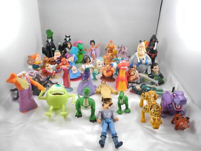 Lot of Disney Figures Snow white Dwarfs', Hercules, Little Mermaid
