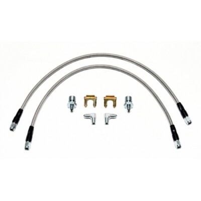 Wilwood 220-11237 Flexline Kit 22In.;3/8-24 To 90 Deg NEW