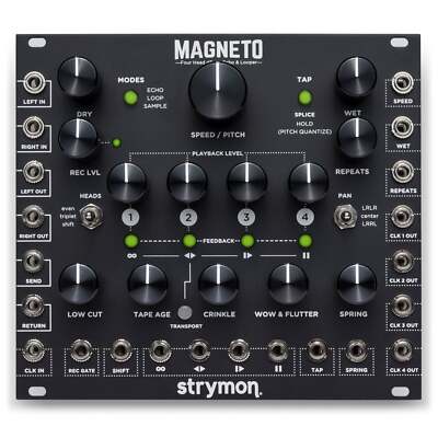 Strymon Magneto Four Head dTape Echo & Looper Eurorack Module