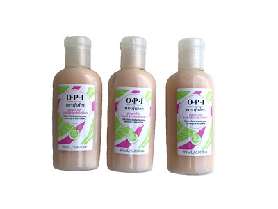 OPI Avojuice Ginger Lily  Hand and Body  Lotion 0.95 oz Pack of 3