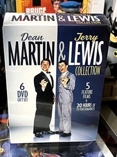 Dean Martin & Jerry Lewis Collection (DVD) 5 Feature Films! 20 Hours! 6 DVD SET!