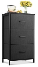 AODK Dresser for Bedroom Nightstand Small Chest of Small, Black (M711)