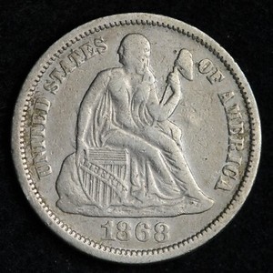 小物 dime 1868 Dime | eBay