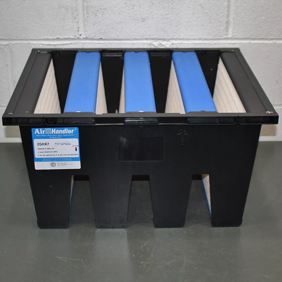 Air Handler V Bank Air Filter Box 2GHK7 20