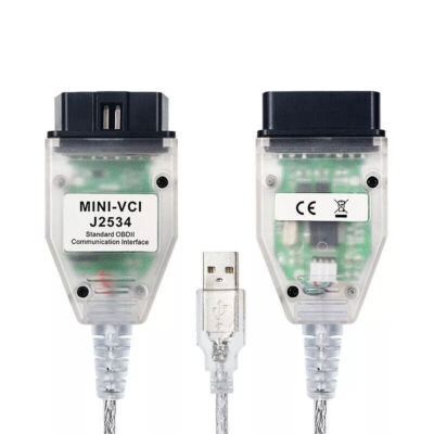 Mini VCI J2534 Cable V18.00.008 Latest Version, OBD2 Cable Connector Scanner