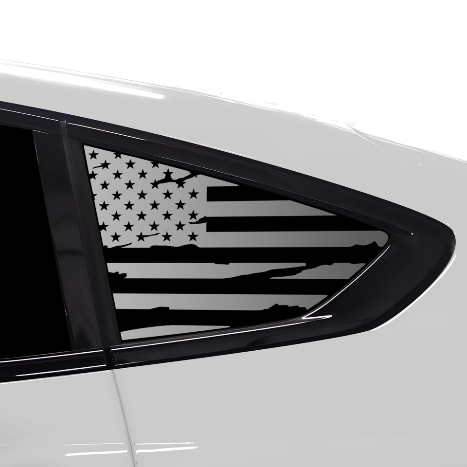 Calcomanía adhesiva bandera americana para BMW X6 2020-2024 cuarto ventana Foto 3 de 4