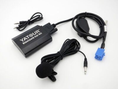 AUX Bluetooth 5.2 Adapter kompatibel Renault Clio Megane 2 Twingo Scenic Kangoo