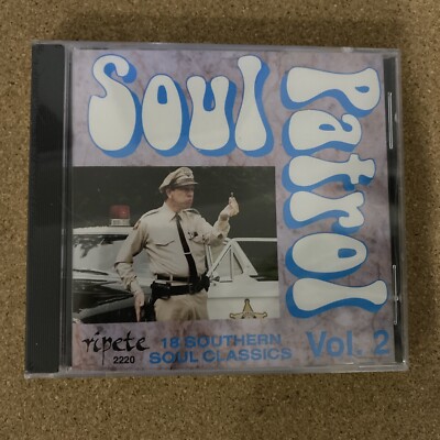 Soul Patrol - Volume 2 - 18 Southern Soul Classics - CD New Sealed ...