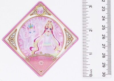 Aikatsu Planet DCD Card No.1-19 N Pastel Pink Cait Sith Lv.3 Fairy