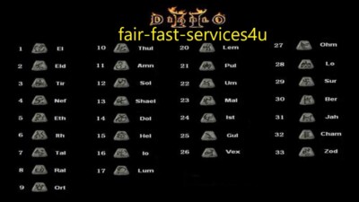   NON LADDER HARDCORE OHM-BER-JAH-ZOD ALL RUNES DIABLO 2 RESURRECTED D2R
