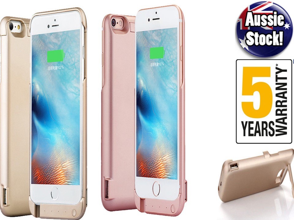 FOR iPhone 6s 7+ 10,000mAh Battery Charging Case External