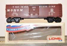Lionel NOS 9230 Monon Boxcar with 9700 End Imprint-In a Banner Box