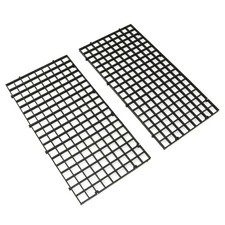 2pcs 30cm x 15cm Plastic Grid Divider Tray Egg Crate Louvre Aquarium Fish Tan...