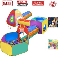 Gift for Toddler Boys  Girls, Ball Pit, Play Tent and Tunnels for Kids, Best...