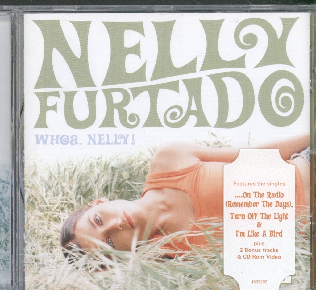 Nelly Furtado Whoa, Nelly! CD Europe Dreamworks 2000 enhanced disc - Has info