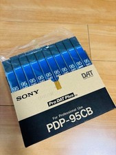 Sony PDP-95CB DAT Digital Audio Tape 95min Pro DAT Plus 10 PCS Sealed Japan New