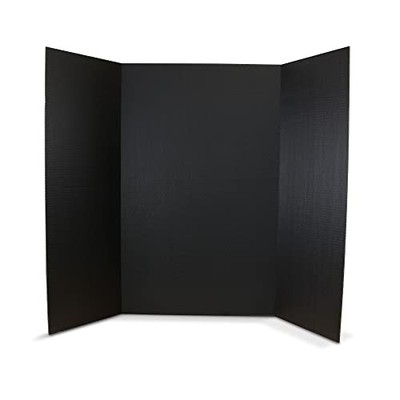  36  x 48  Project Boards for Presentations, Science Fair, School 10 Pack Black