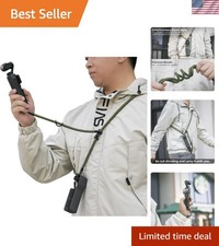 Comfortable Green Lanyard for DJI Osmo Pocket 4/3 - Neck Wrist Strap Included