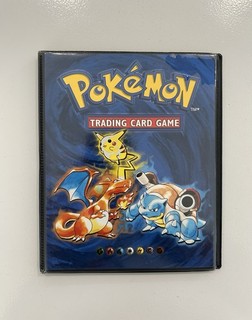 Wizards of the Coast Pokémon TCG Card Album Binder Blue WOC08320 1995 Vintage