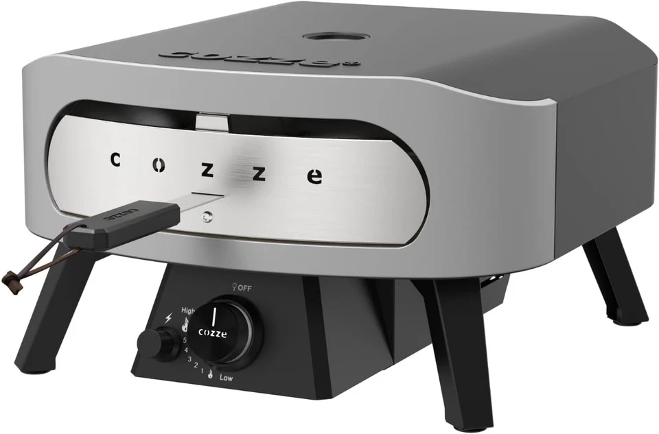 Forno Pizza Gas 13" Professionale Cozze Classic Pietra Cordierite Cottura 2min - Bild 4 von 4