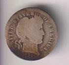 1916-P BARBER DIME 90% SILVER PHILADELPHIA 10¢ UNITED STATES AMERICA TEN CENTS