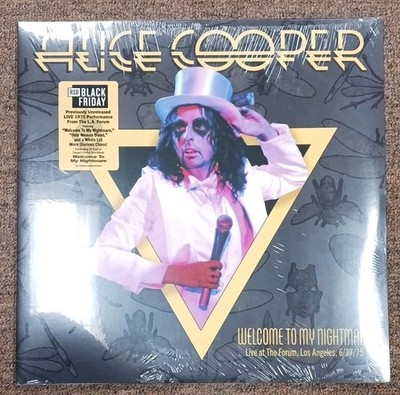 ALICE COOPER Welcome To My Nightmare Live 1975 2LP  RSDBF 2025  Free US Shipping