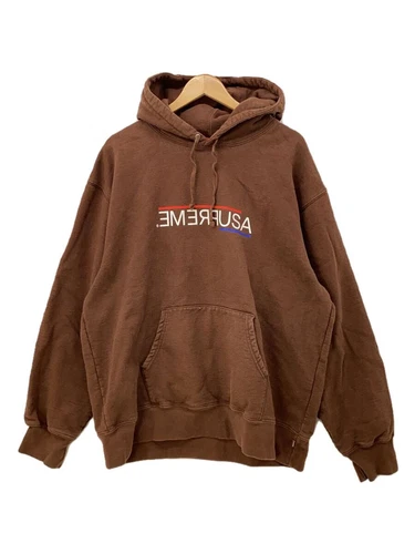 Sweat à capuche Supreme marron XL occasion