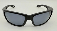 NEW Costa Del Mar SCHOOLIE Polarized Sunglasses Matte Black/Gray 580P