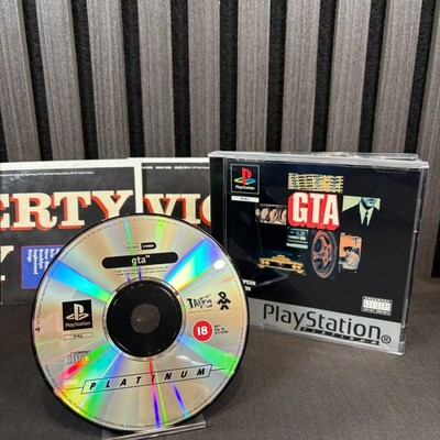 Grand Theft Auto GTA PS1 | PlayStation 1 | OVP + 2 Karten | Ohne Anleitung