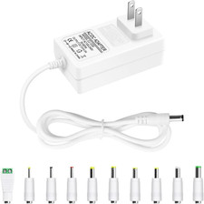 12V 3A Power Supply Adapter 36W AC/DC Charger AC 100V-240V to DC 12Volt 3Amp Pow