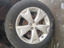 2015 Subaru Forester 17x7 Alloy Wheel RF A 4DR SUV Used OEM 560-68814