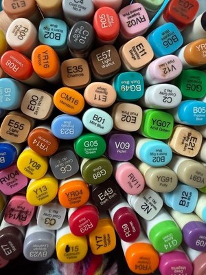 Copic Sketch Markers 82 Color Set Anime Manga Art Marker Pen Japan