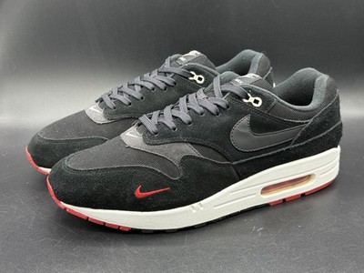 2018 Nike Air Max 1 Bred Mini Swoosh Premium Size 12 875844-007
