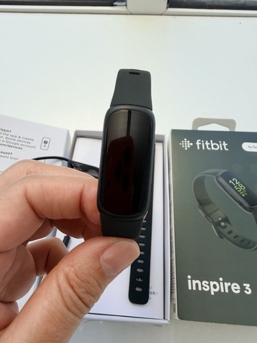 Fitbit Inspire 3 Health & Fitness Tracker - Black - Excellent Condition - Picture 6 of 14