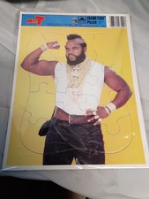 Vintage Golden Mr. T Frame Tray Puzzle 12 Pie...