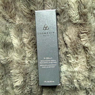 CosMedix Elite X-Cell+ Brightening Night Treatment Serum Niacinamide+Retinol 1oz
