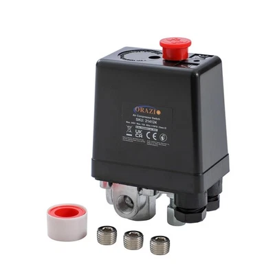 ORAZIO High quality Pressure control air compressor switch four ports 1/4 inch