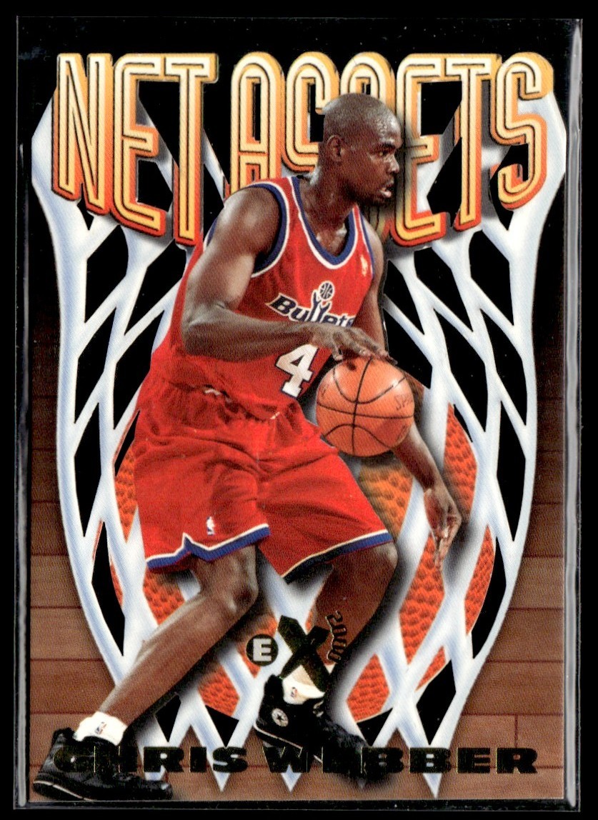 1996-97 Skybox EX-2000 Net Assets Chris Webber #20
