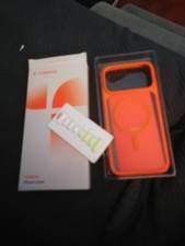 TORRAS Magnetic Shockproof for iPhone 17 Pro Max Case, Cosmic Orange Z
