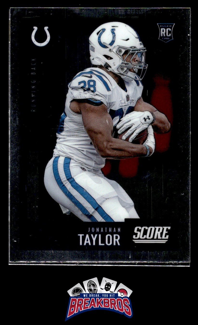 2020 Panini Chronicles #447 Jonathan Taylor 2020 Score Update Rookies