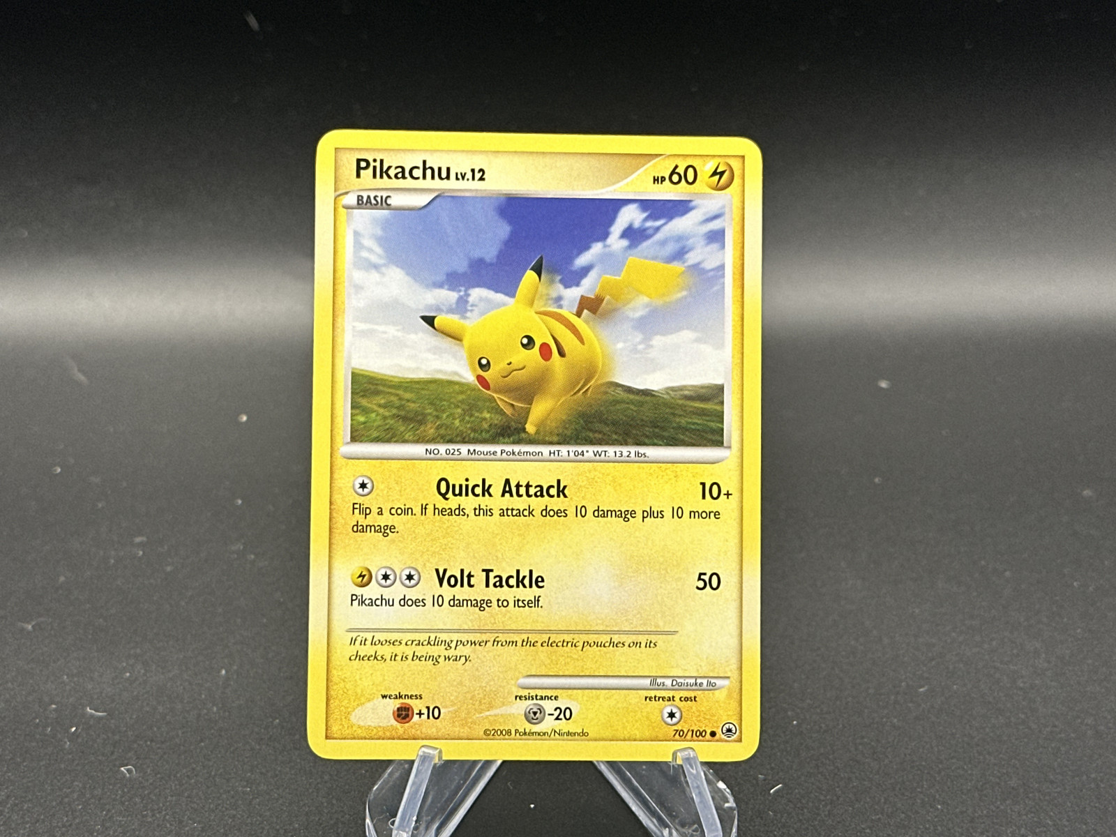 Pikachu - 70/100 Majestic Dawn - Pokémon TCG - 2008