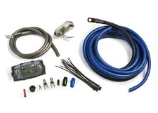 Kicker 46PK4 Car Audio 4 Gauge Oxygen Free Copper Amp Amplifier Install Kit Used