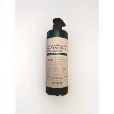 SOMEBYMI AHA BHA PHA 30 Days Miracle Acne Clear Body Cleanser 14.10oz No Box. 