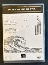 Stampin Up Waves of Inspiration Stamp Set and Matching Dies