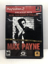 Max Payne (Sony PlayStation 2, 2001) Complete Tested Working - Free Ship
