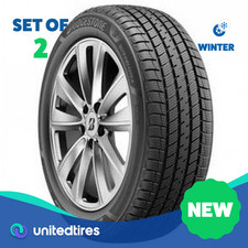 Set Of 2 New 24565r17 Bridgestone Ultraweather 107h Set Of 2 New 24565r17 Bridgestone Ultraweather 107h