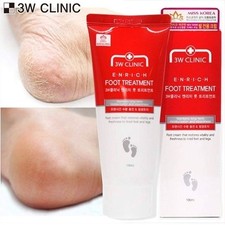 3W Clinic Enrich Foot Treatment 100ml Powerful-Nutrient Foot Cream Made in korea