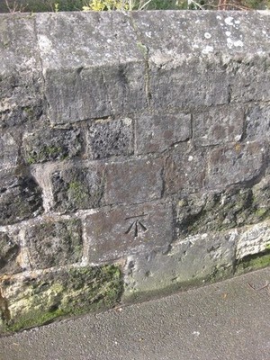 Photo A2 OS Benchmark, #2 Abingdon Rd, Oxford Oxford/SP5106  c2014